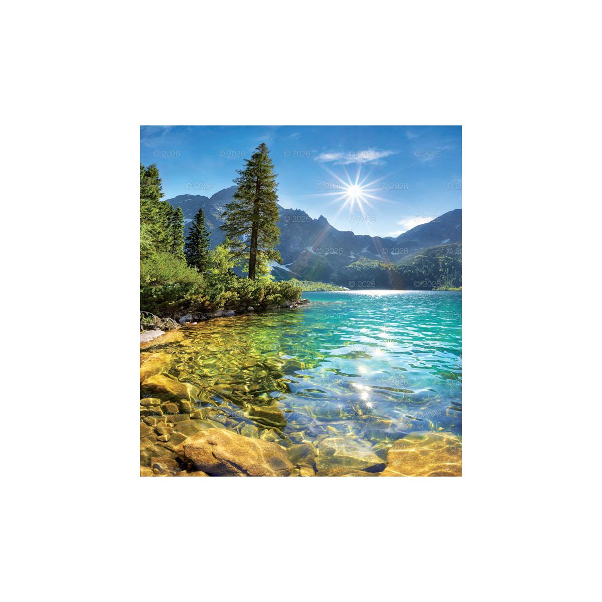 Kalendarz ścienny (401000) k:2915-377 MAGICZNA POLSKA 13-planszowe 2024 320mm x 470mm Lucrum (RW02)