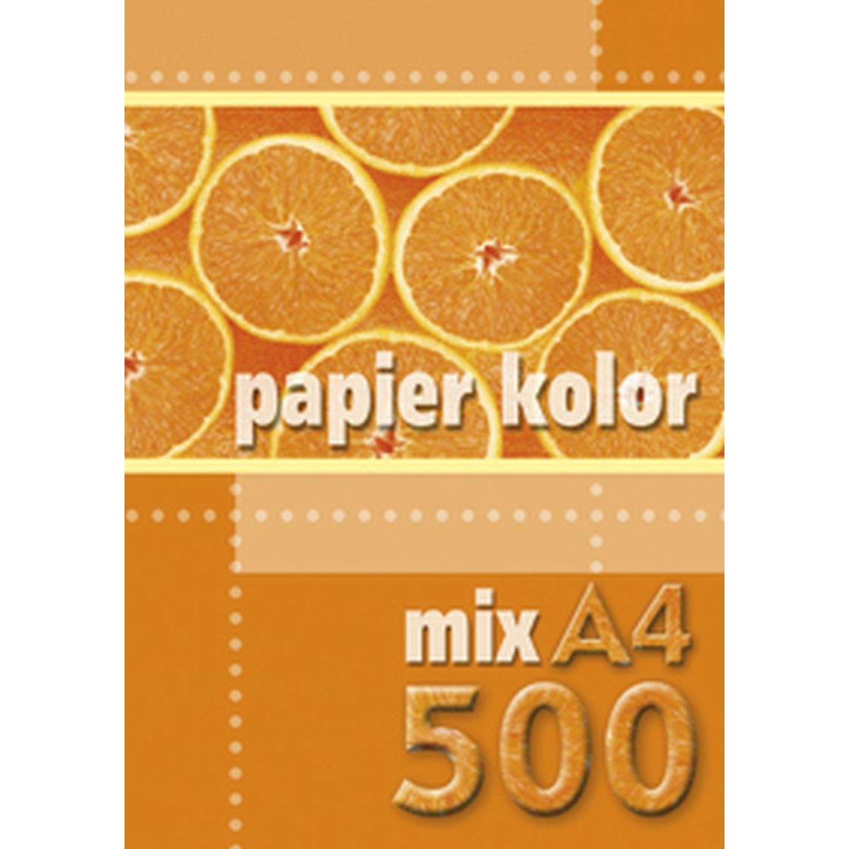 Papier kolorowy Kreska A4 mix 80g