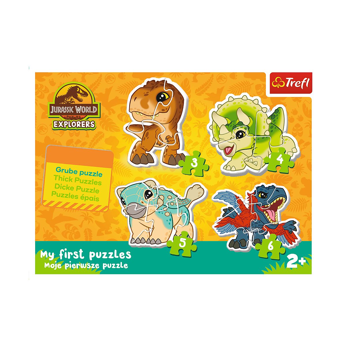 Puzzle Urocze dinozaury Trefl (36138)