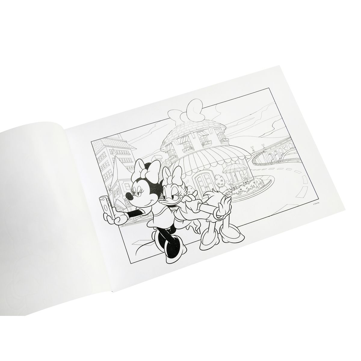 Blok rysunkowy Beniamin biały MINNIE MOUSE A4 biały 20k