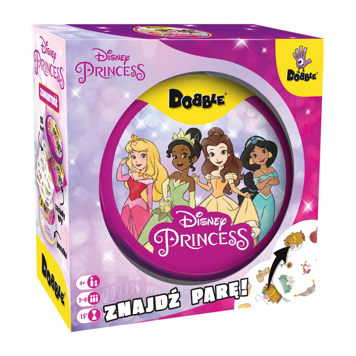 Gra strategiczna Rebel Dobble Disney Princess (DOBDP07PL)