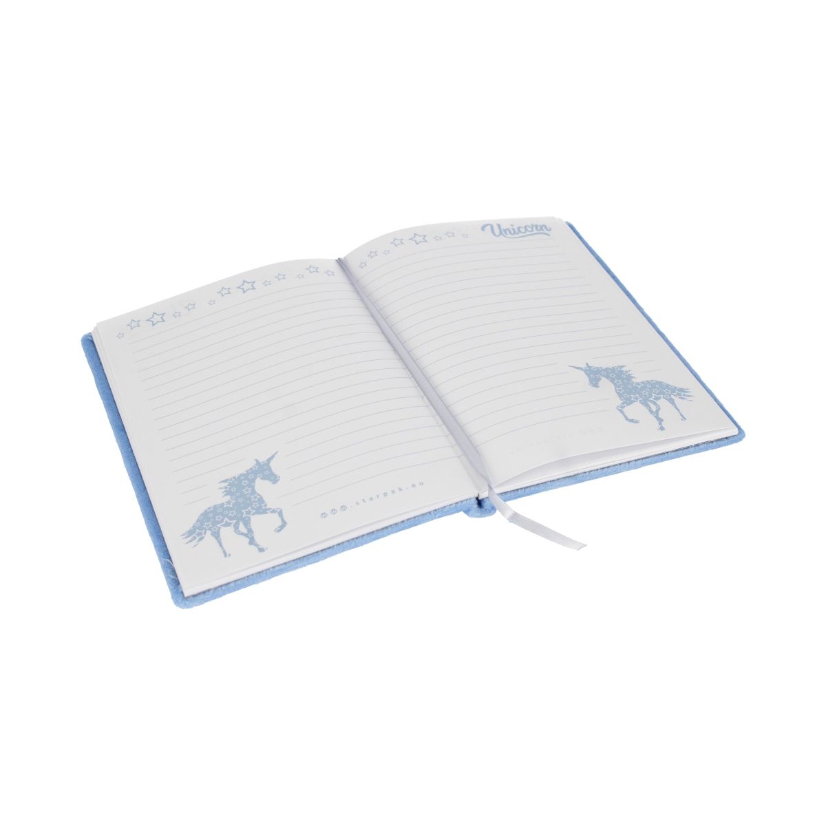Notes Starpak Pluszowa Unicorn A5 gładki/tagi (507482)