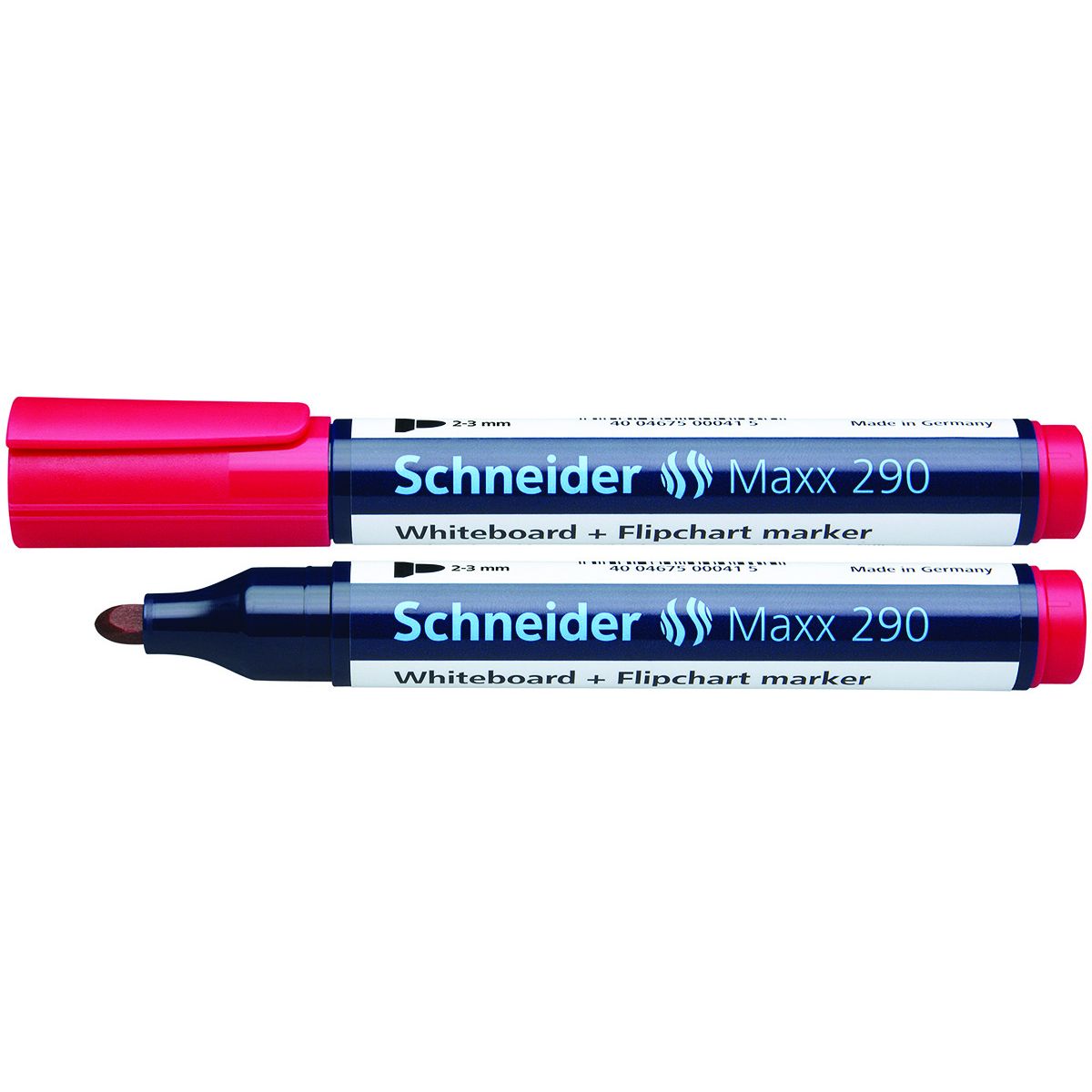 Marker suchościeralny Schneider Maxx 290 czerwony 2,0-3,0mm okrągła końcówka (SR129002)