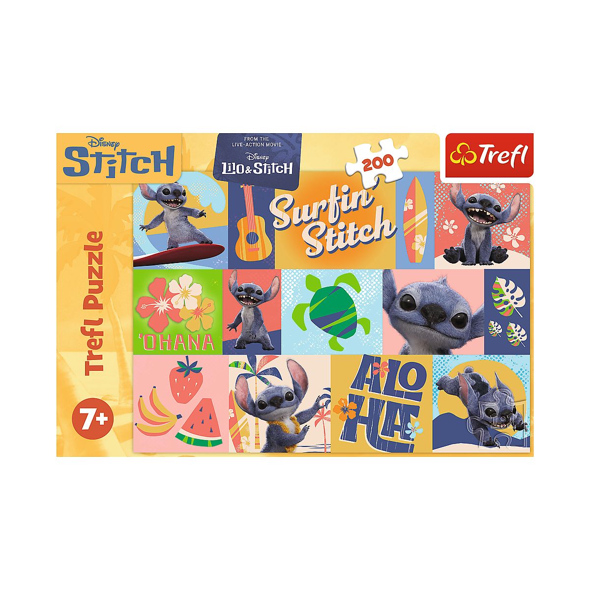 Puzzle Stitch Hawajskie przygody 200 el. Trefl (13331)