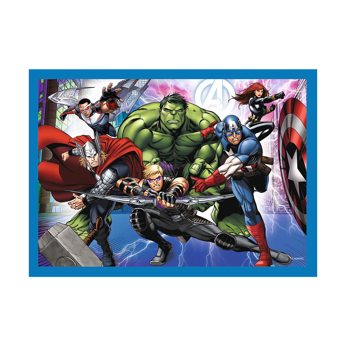 Puzzle Trefl Avengers 4w1 el. (34386)