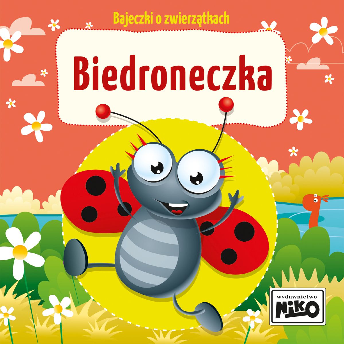 Książeczka edukacyjna Niko Bajeczki dla maluszka. Biedroneczka