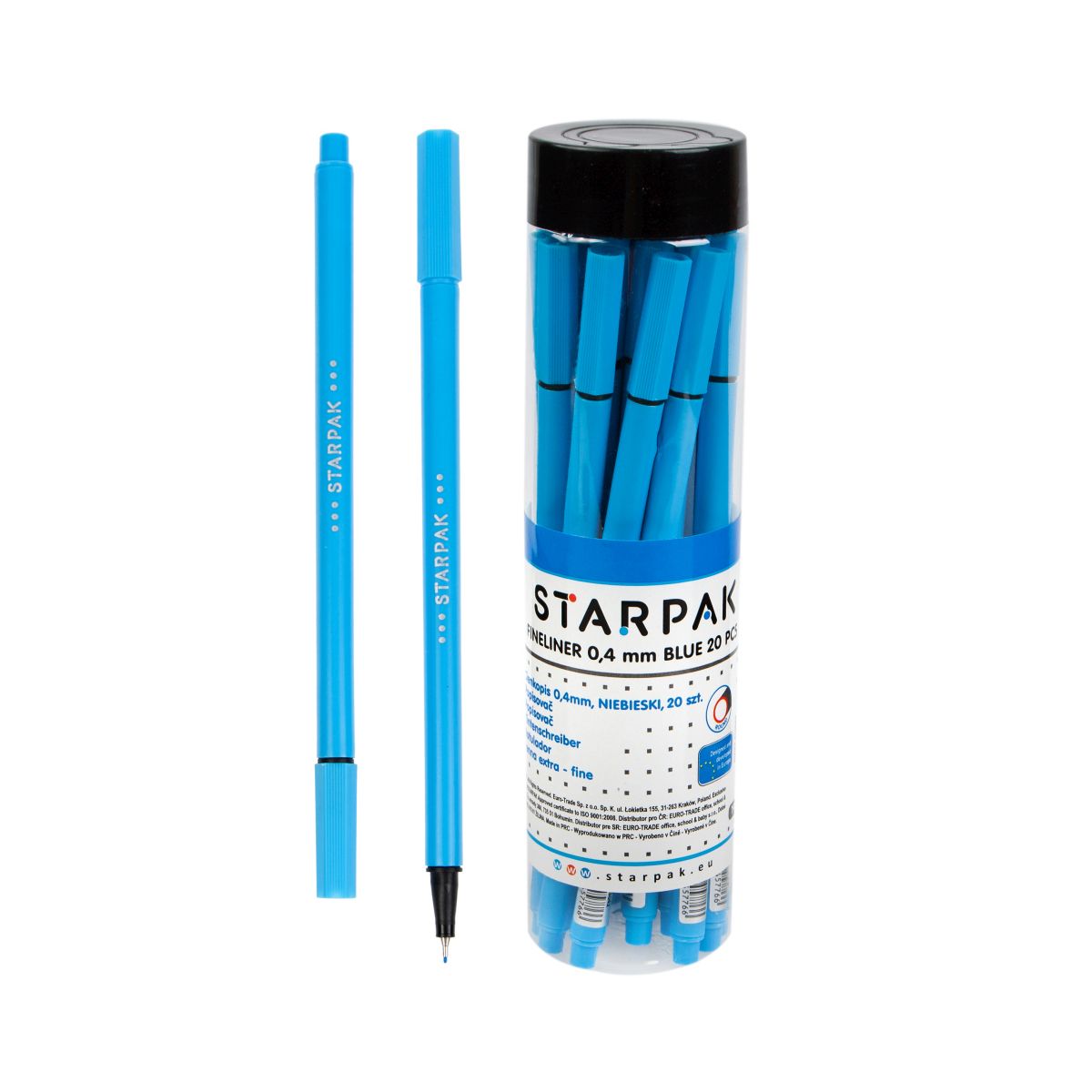 Cienkopis Starpak Office niebieski 0,4mm 1kol. (433042)