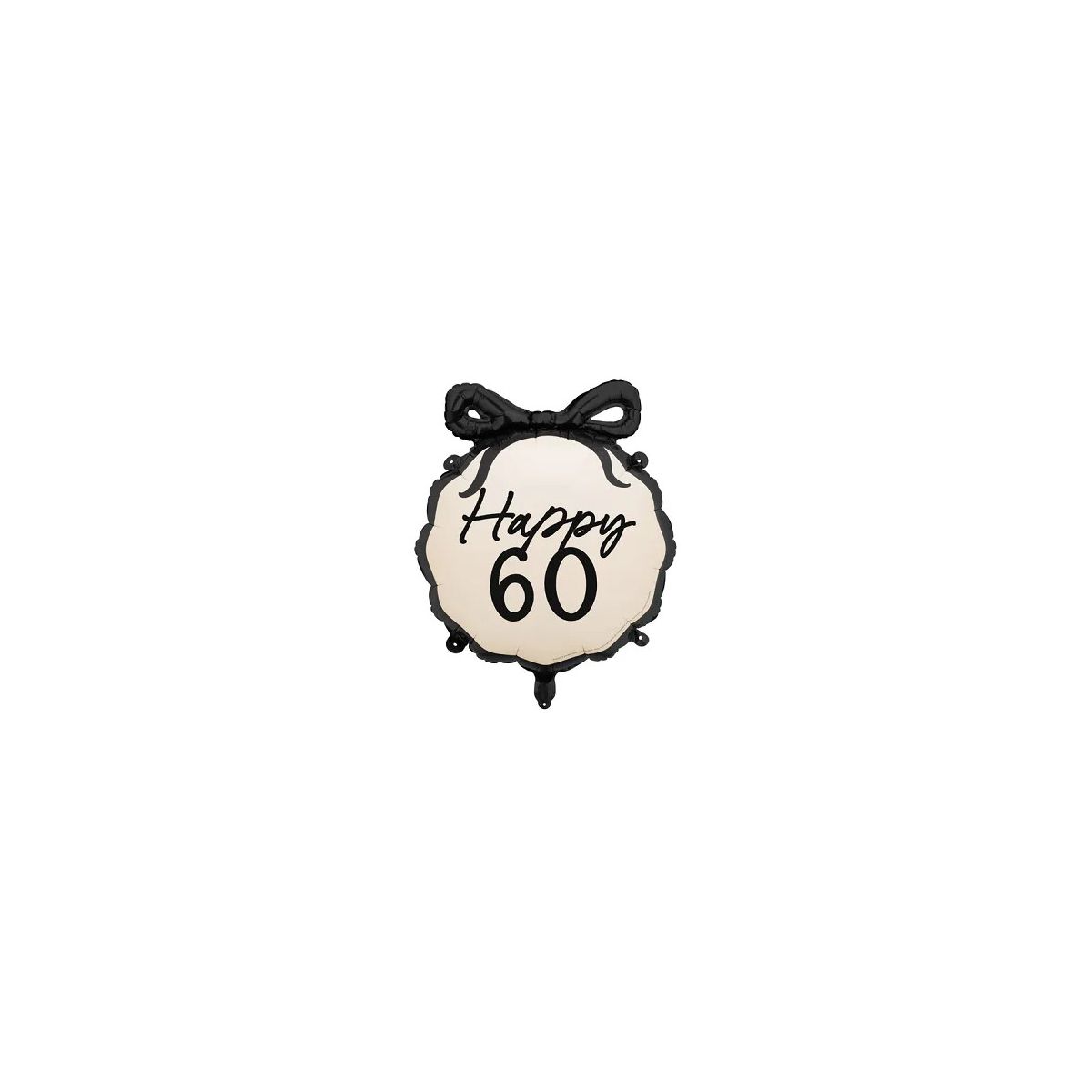 Balon foliowy pastylka Happy 60 18cal Partydeco (FB266-60)