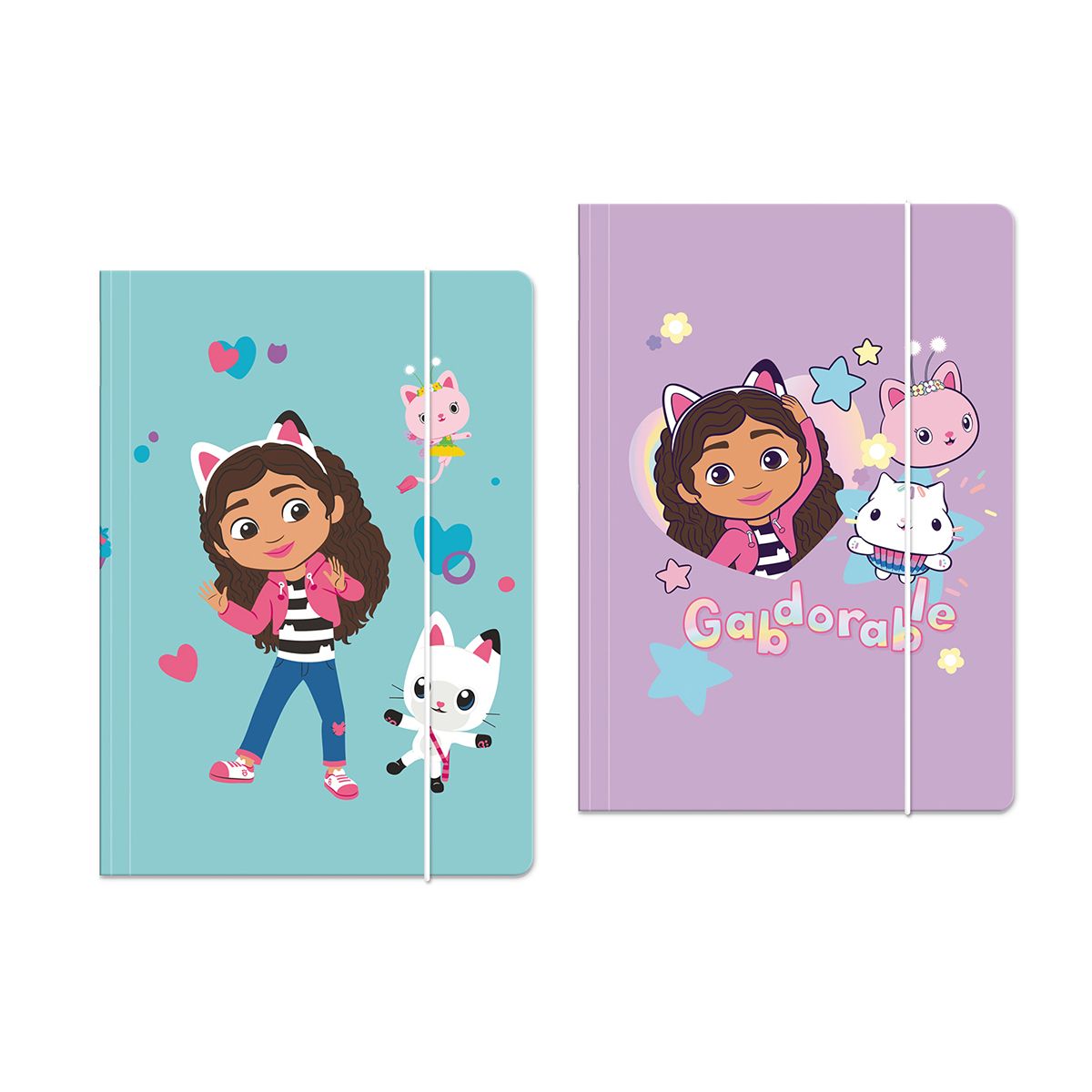 Teczka kartonowa na gumkę GABBYS DOLLHOUSE A4 mix Starpak (533770)