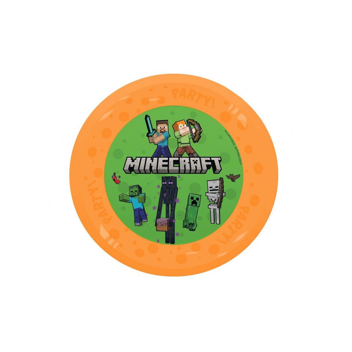 Talerz wielokrotnego użytku Godan wielokrotnego użytku Minecraft (95977)