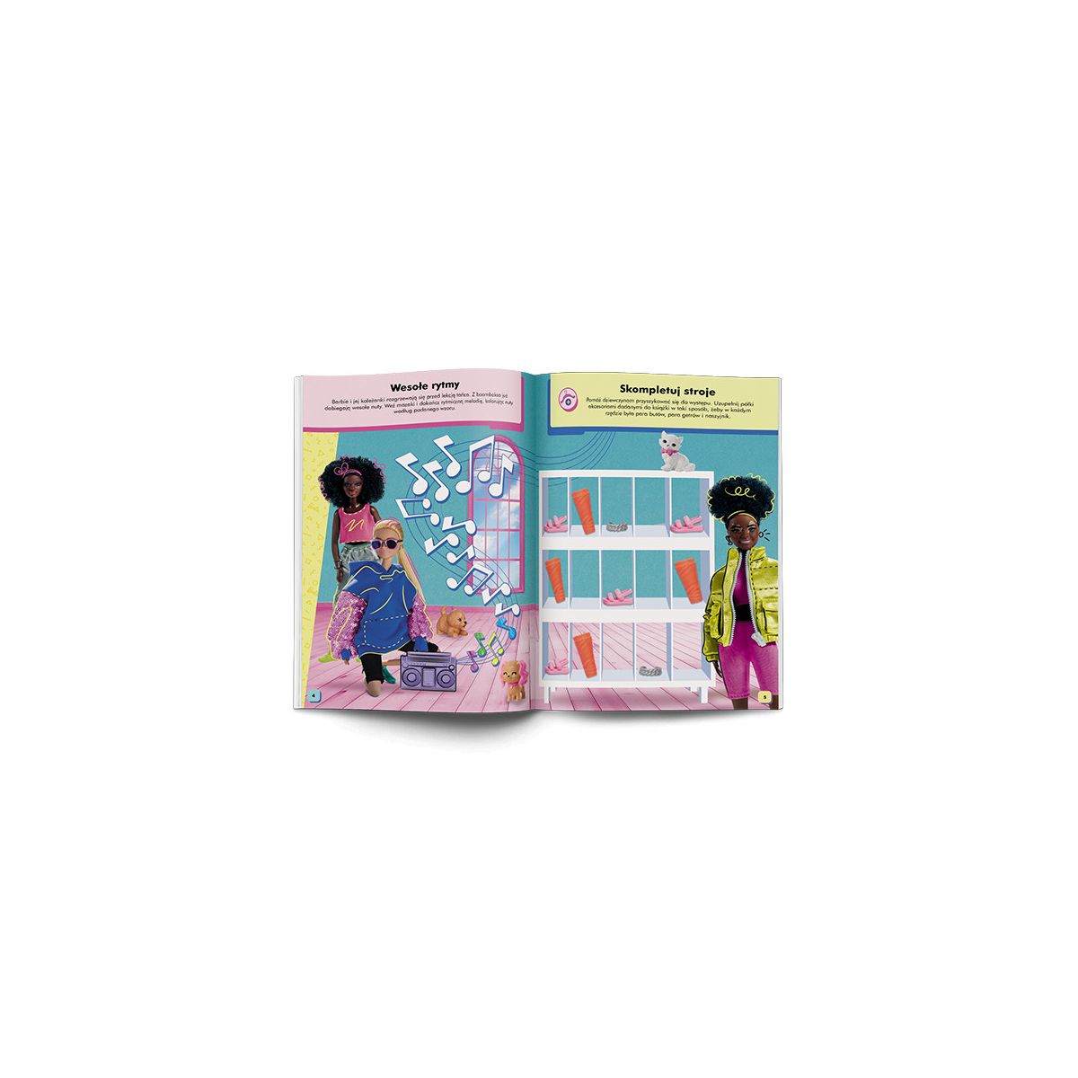 Książeczka edukacyjna Ameet Barbie™. Zabawa modą! (fla 1102)