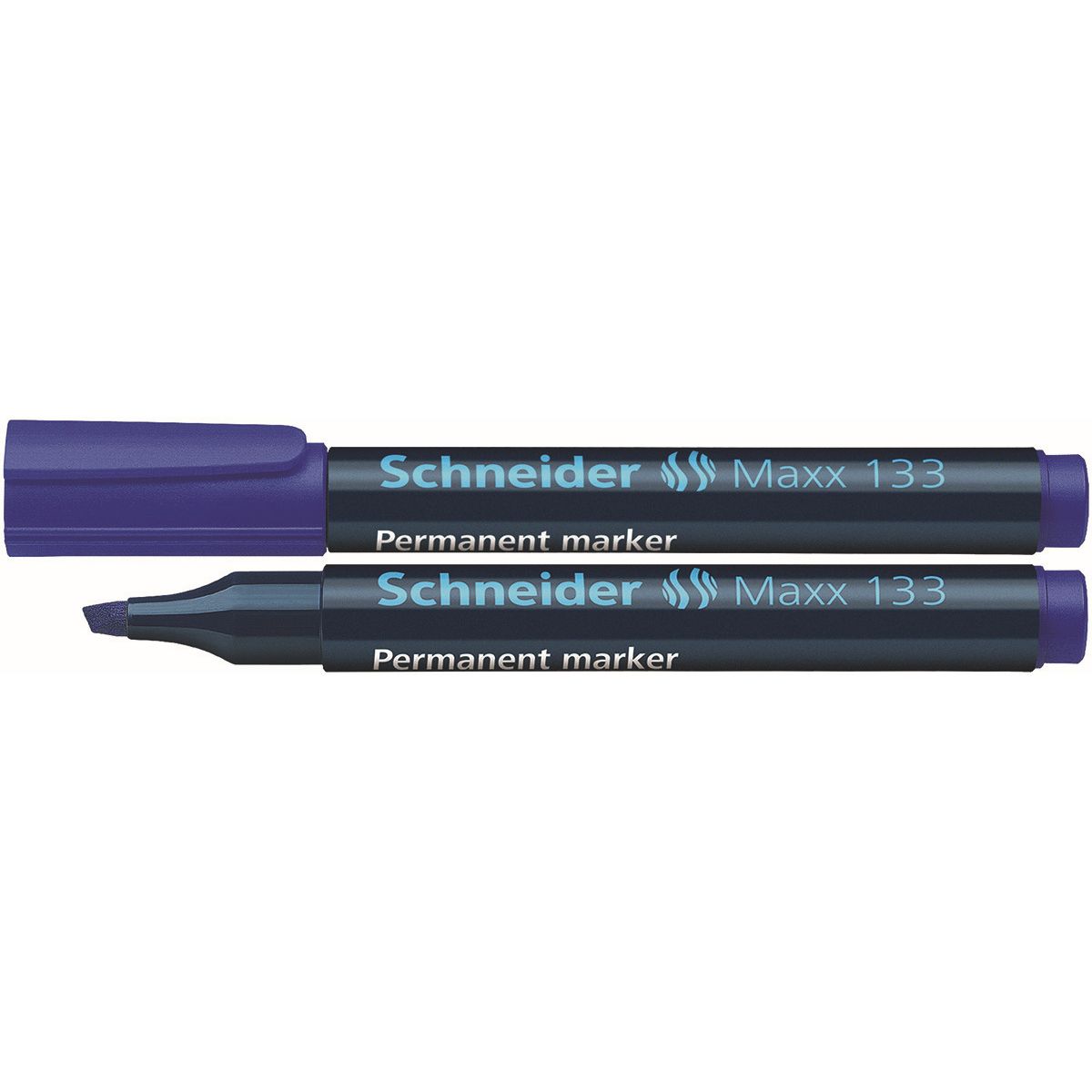 Marker permanentny Maxx 133 niebieski 1,0-3,0mm ścięta końcówka Schneider (SR113303)