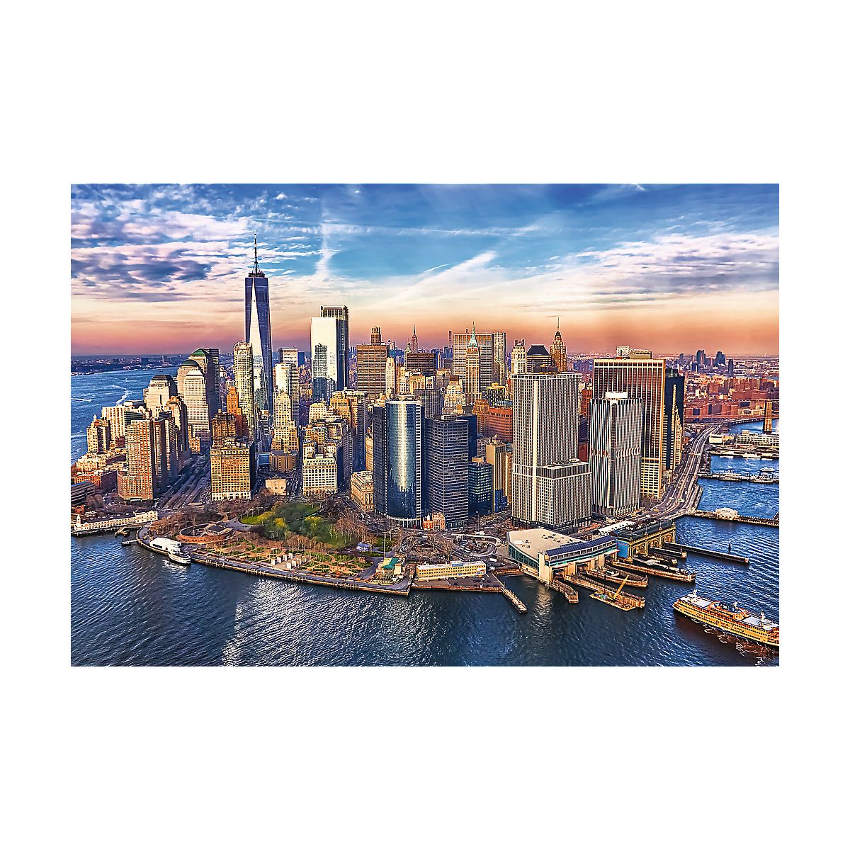 Puzzle UFT Manhattan, New York, USA 1500 el. Trefl (26189)