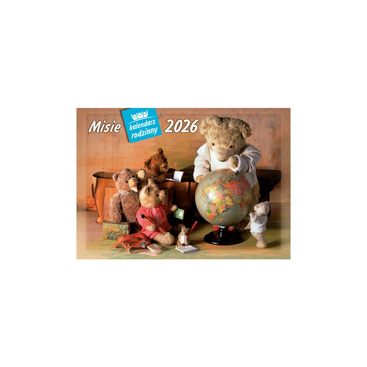 Kalendarz ścienny (401000) k:2915-377 MISIE rodzinny 280mm x 200mm Lucrum (WL11)