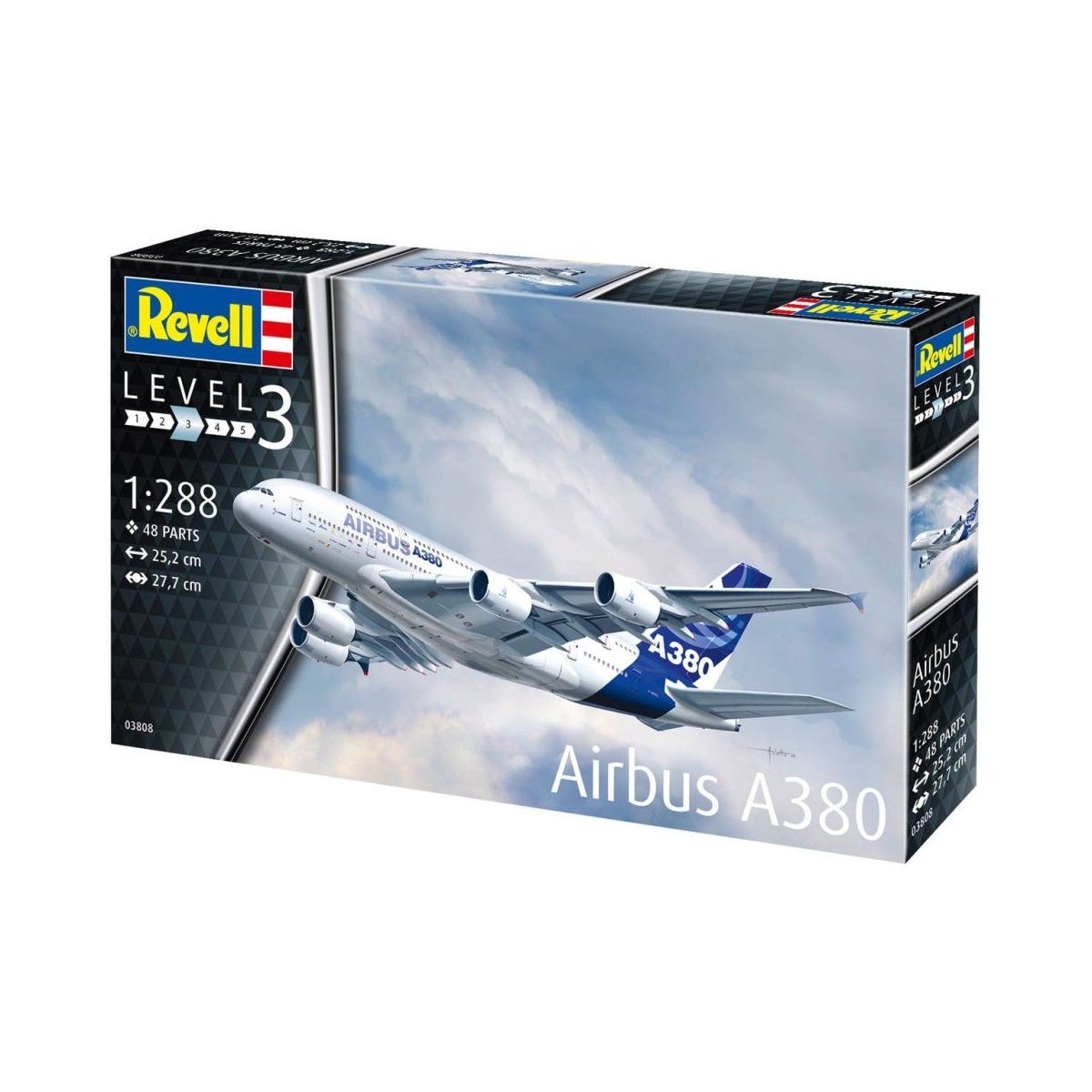 Model do sklejania Set Airbus A380 Revell (63808)