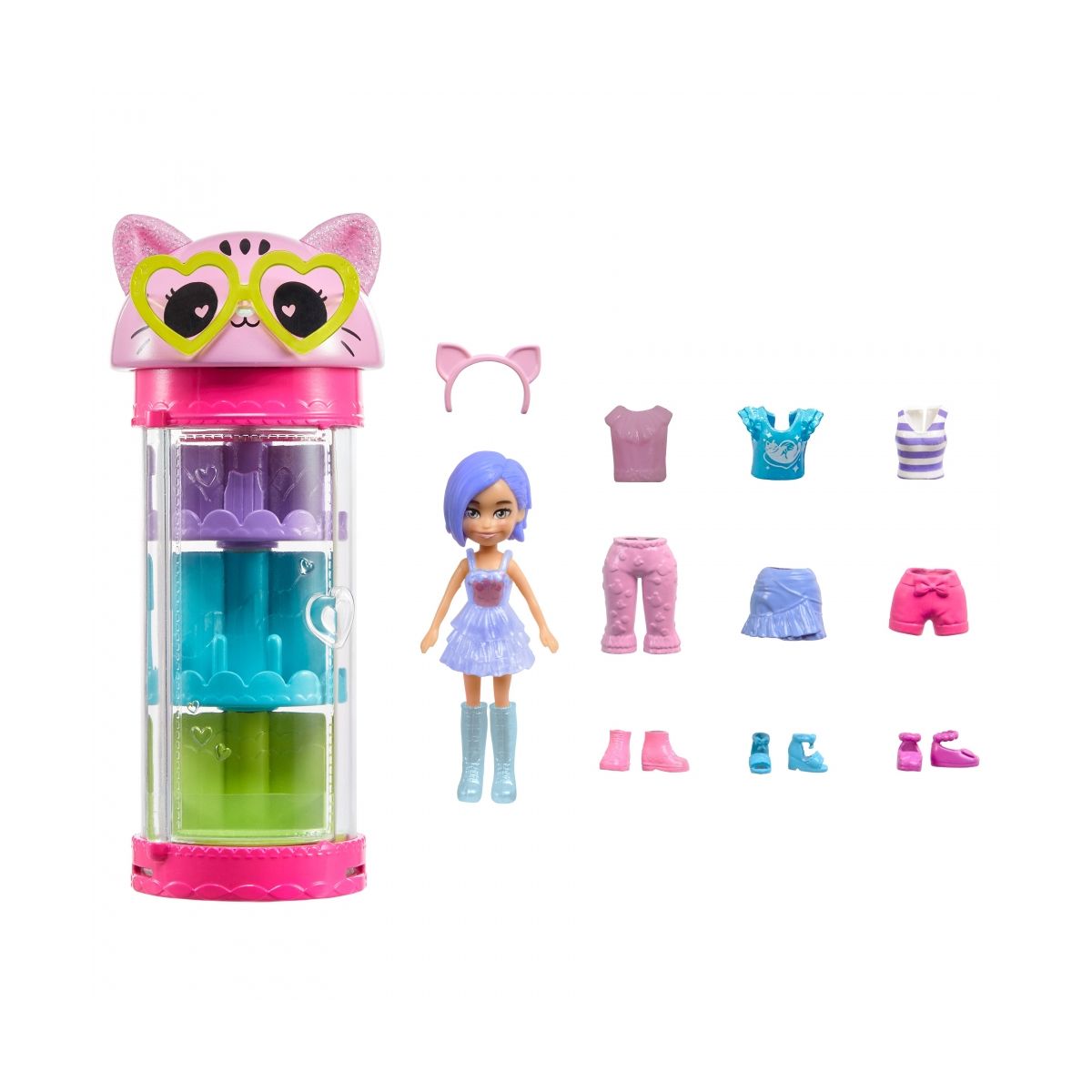 Figurka Polly Pocket karuzelka stylu Mattel (HKW04)