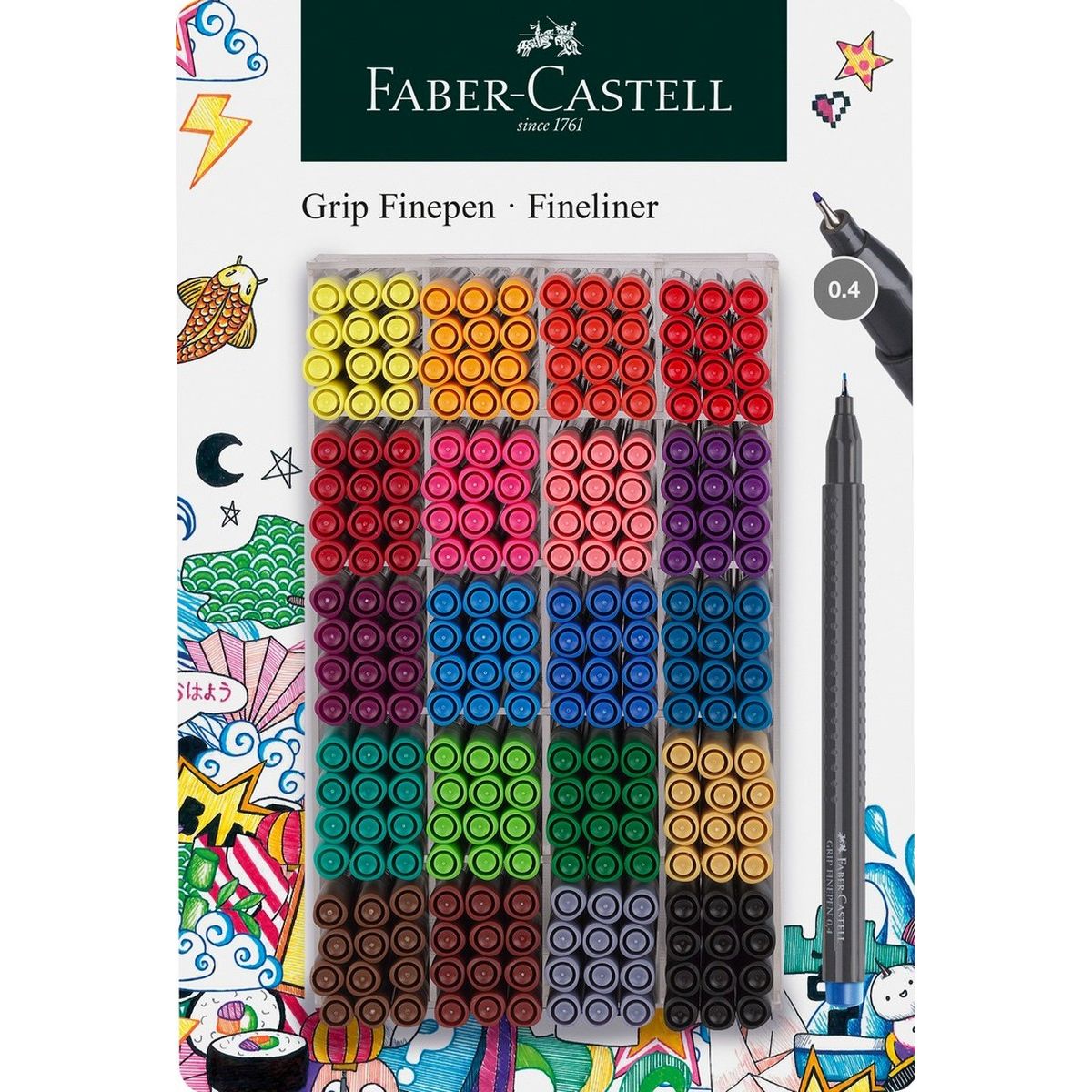 Cienkopis Faber Castell Grip Finepen 0,4 (FC151698)