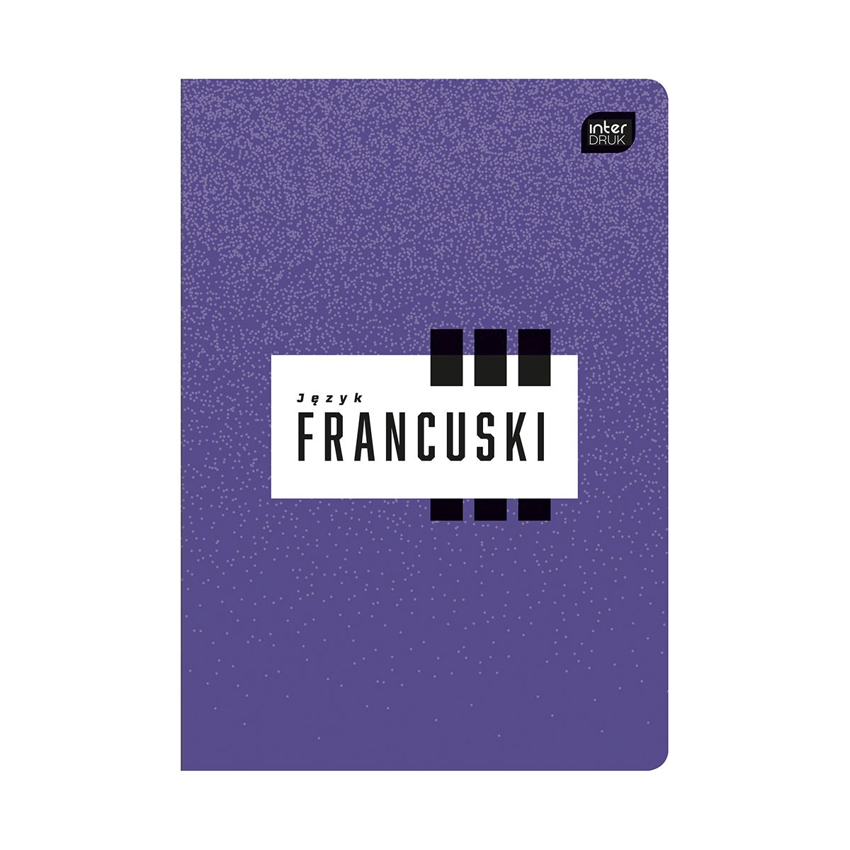 Zeszyt tematyczny j.francuski A5 60k. krata Interdruk (ZE60FRA)