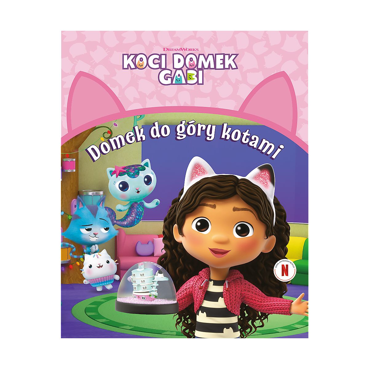 Kolorowanka Gabby Koci Domek Gabi. Domek do góry kotami Trefl (Ks79793)