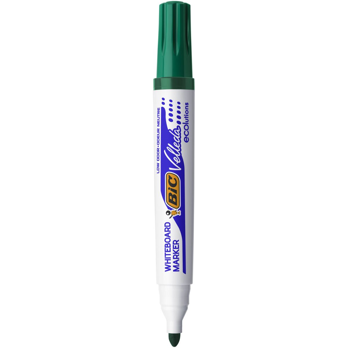 Marker suchościeralny Bic Velleda Ecolutions 1701 zielony 1,5mm ścięta końcówka (904940)