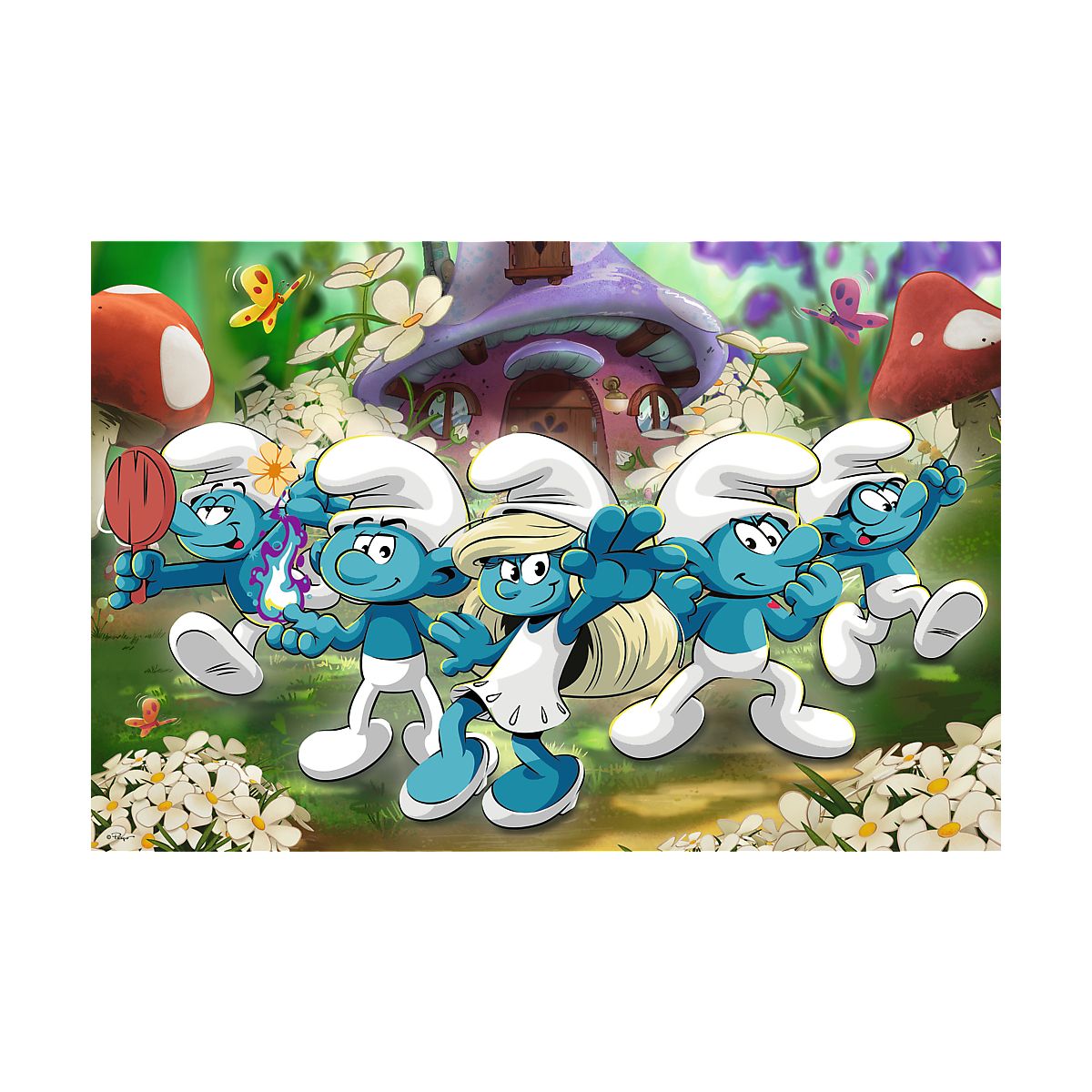 Puzzle Smerfy 100 el. Trefl (16487)