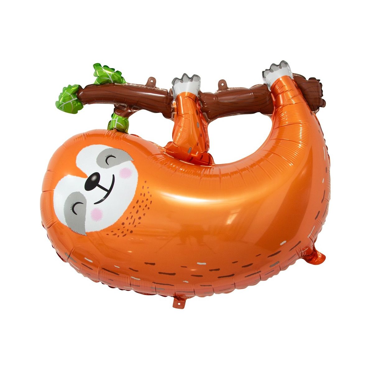Balon foliowy leniwiec - brązowy 79 cm Godan (BF-HLNB)