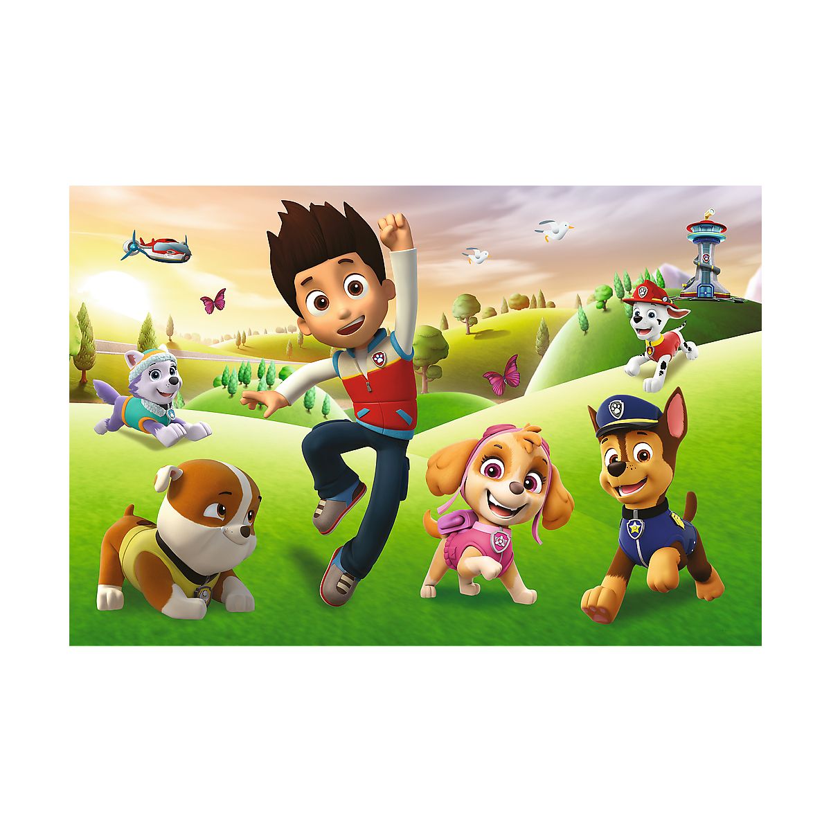 Puzzle Trefl Paw Patrol XXL Uśmiechnięte pieski 60 el. (50009)