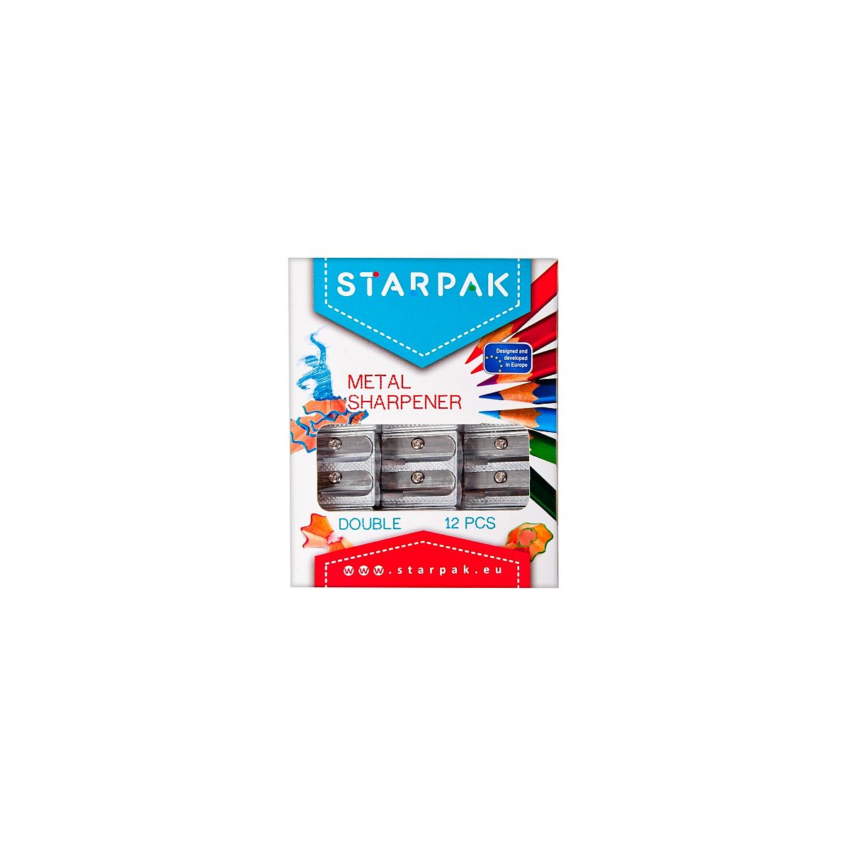 Temperówka stalowa metal Starpak (413981)