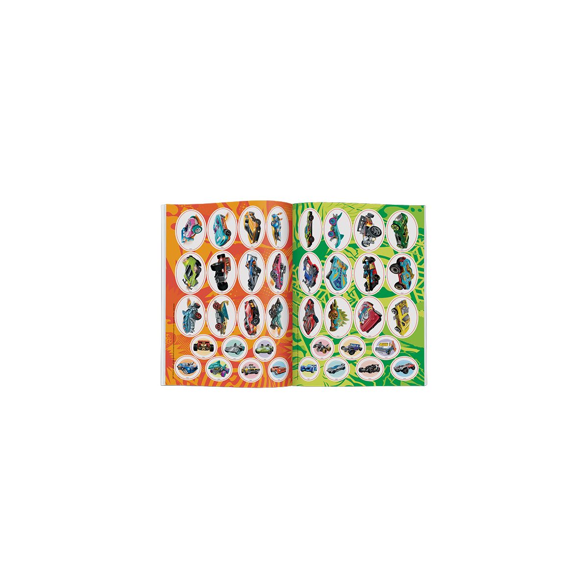 Książka dla dzieci Ameet Hot Wheels™. Naklejam i Koloruję (NAK 1601)