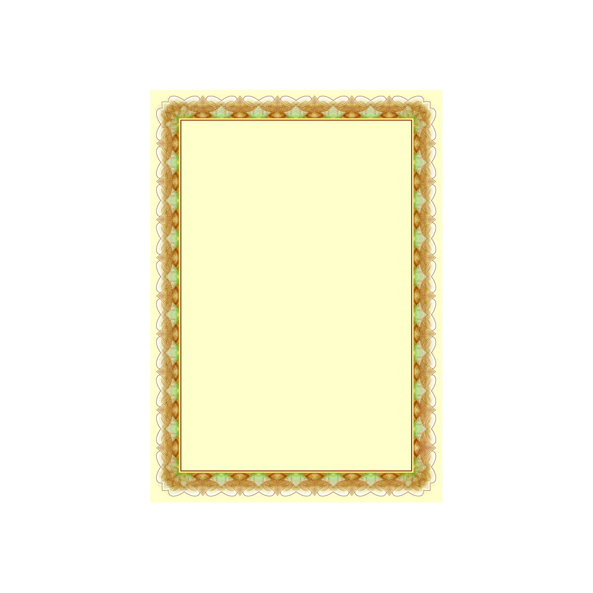 Dyplom Galeria Papieru złoto A4 170g (210217)