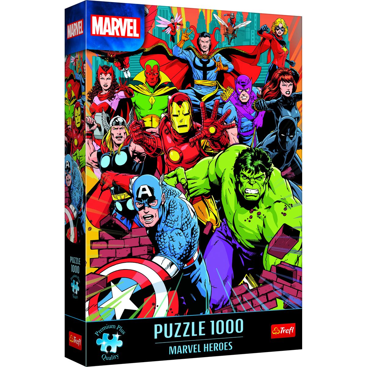 Puzzle Trefl Premium Plus Marvel Heroes 1000 el. (10881)