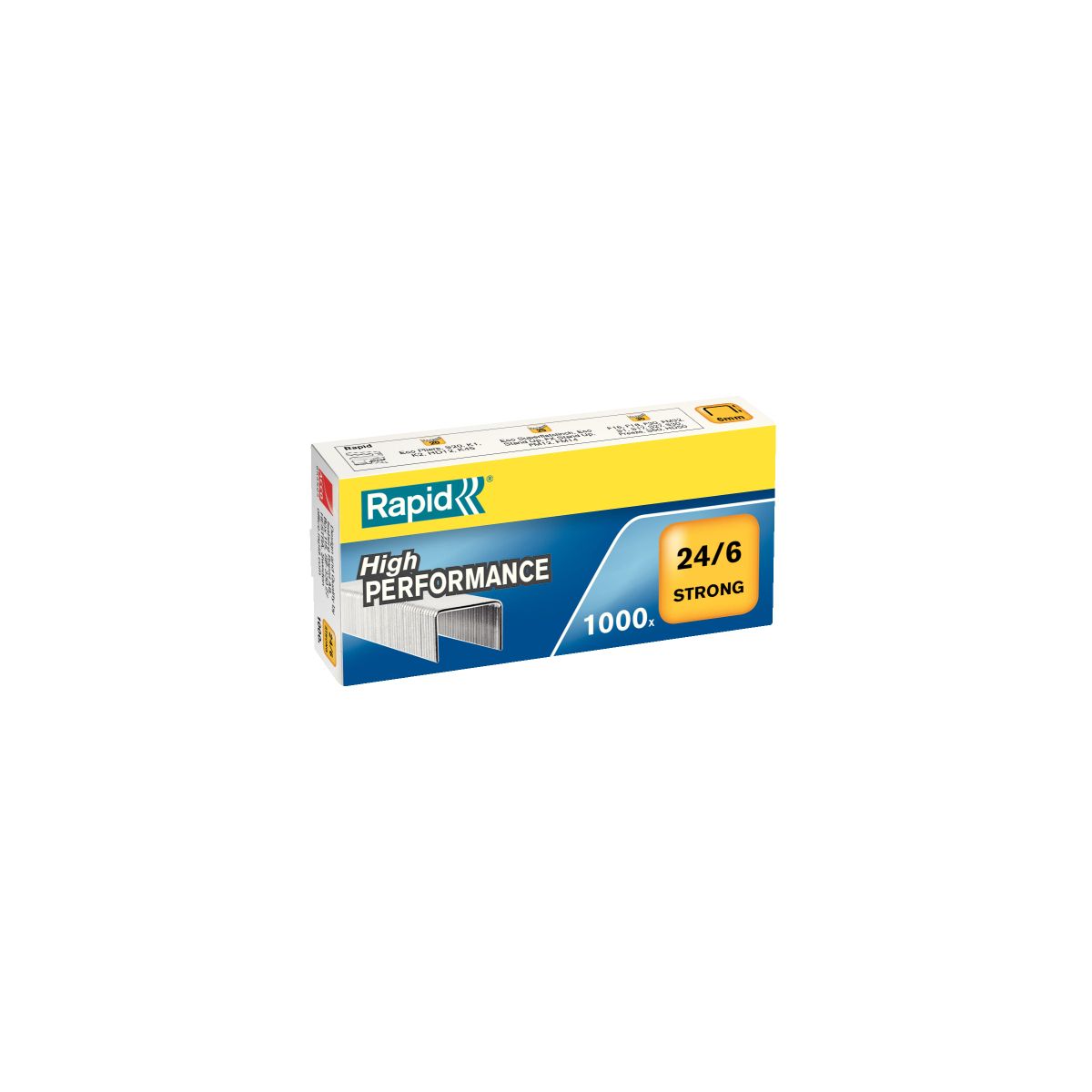 Zszywki 24/6 Strong 24/6 1000 szt Rapid (24855800)