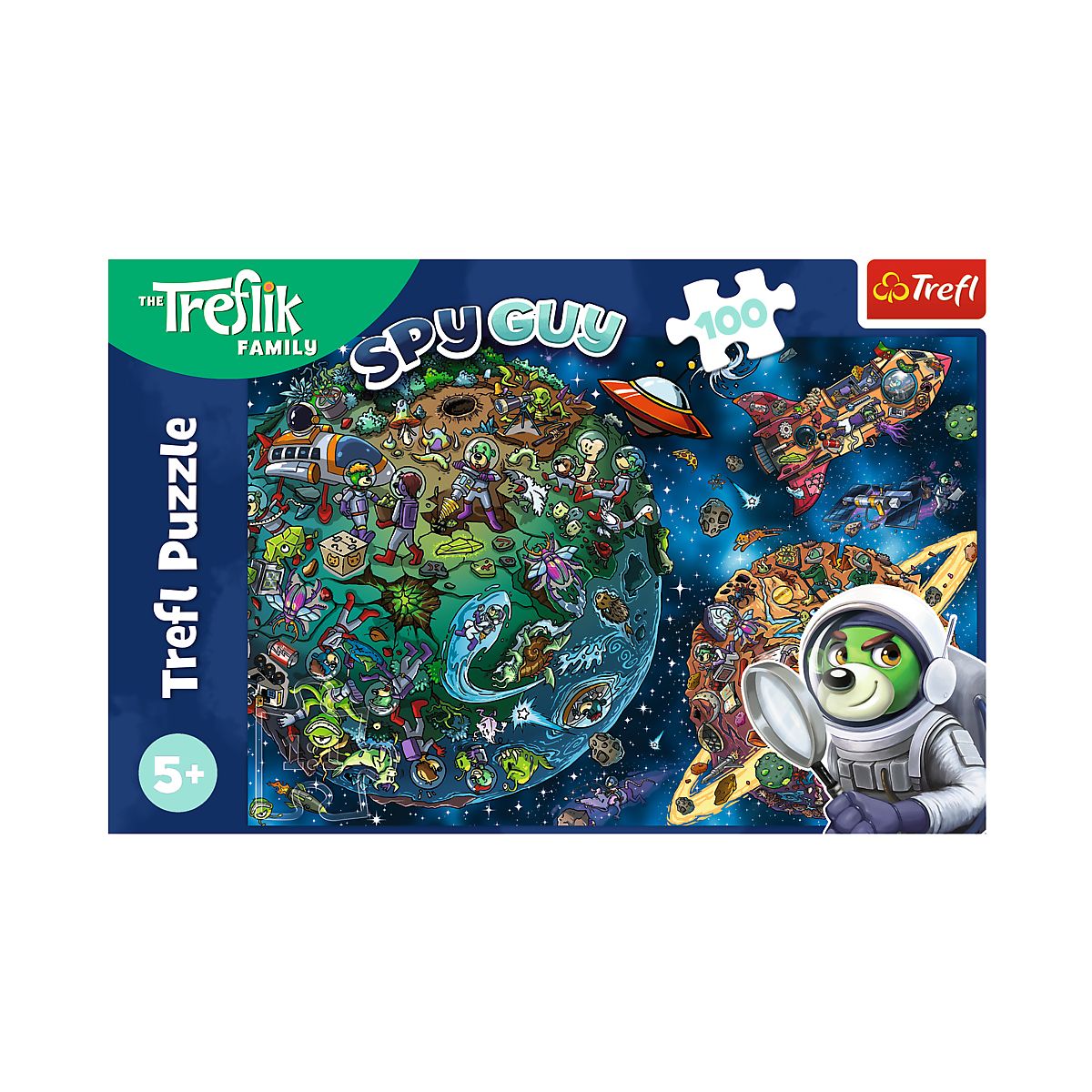 Puzzle Trefliki Trefliki w kosmosie 100 el. Trefl (16496)