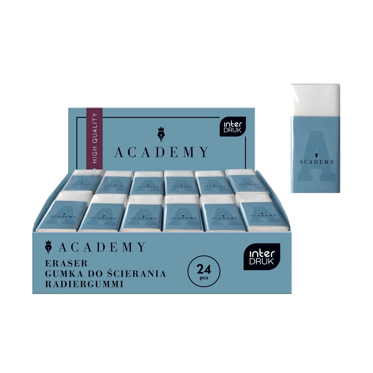 Gumka do mazania ACADEMY Interdruk