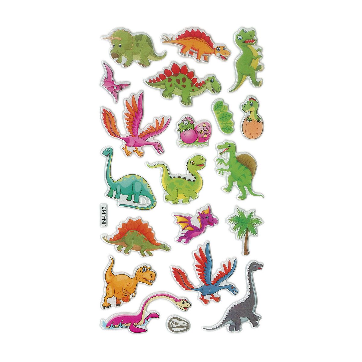 Naklejka (nalepka) Craft-Fun Series Dinozaury wypukłe Titanum (JN-U043)