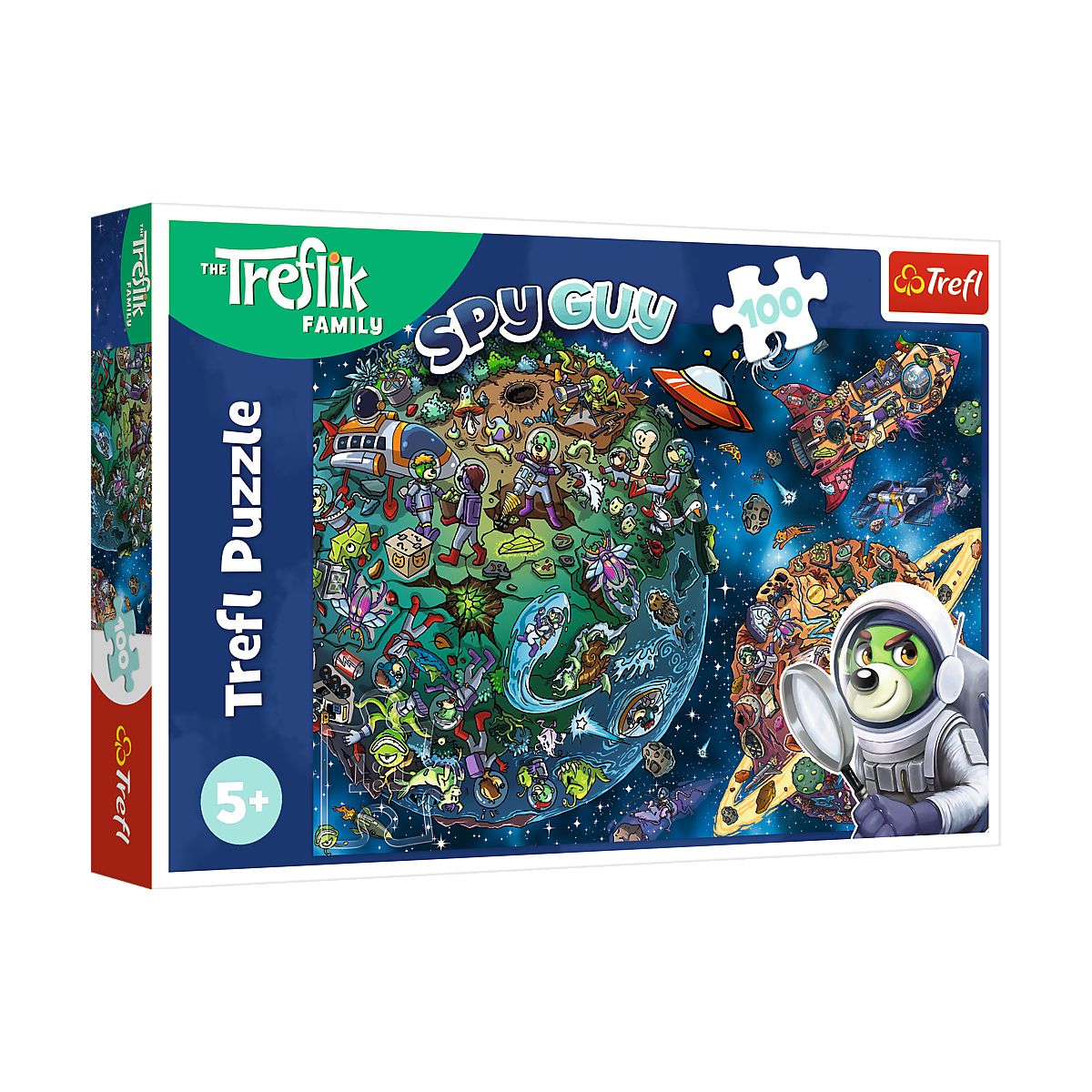 Puzzle Trefliki Trefliki w kosmosie 100 el. Trefl (16496)