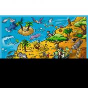 Puzzle Trefliki W krainie zwierząt 2x70 el. Trefl (34445)