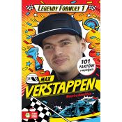Książka dla dzieci Legendy Formuły 1. Max Verstappen Aksjomat