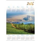 Kalendarz ścienny (401000) k:2915-377 JESIEŃ plakatowy 607mm x 880mm Lucrum (PL03)