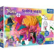 Puzzle Trefl Universal Trolls 3 Wesoły dzień Trolli 24 el. (41017)