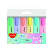 Zakreślacz Keyroad pastel 6 szt, mix (KR972174)