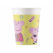 Kubek jednorazowy Godan Peppa Pig papier 200ml (93471)