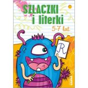 Książeczka edukacyjna Szlaczki i literki 4-6 lat Literka