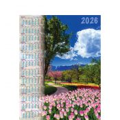 Kalendarz ścienny (401000) k:2915-377 PARK plakatowy 670mm x 988mm Telegraph (04)