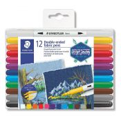 Flamaster Staedtler do tkanin 12 kol. (S 3190 TB12)