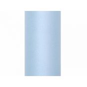 Tiul Partydeco gładki 3x9 [mm x m] błękitny (TIU30-011)