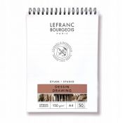 Blok artystyczny Lefranc&Bourgeois Studio na spirali A4 150g 50k (301335)