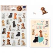 Naklejka (nalepka) PUPPY SIGN Interdruk (30szt)