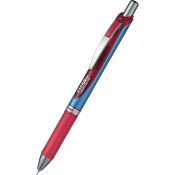 Cienkopis Pentel ENERGEL BLN 75, czerwony 0,25mm 4kol. (czerwony)