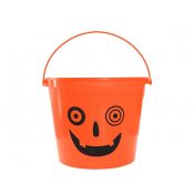 Ozdoba halloweenowa Wiaderko Szalona Dynia, rozm. 14,5x11,5 cm Godan (YH-WDZO)